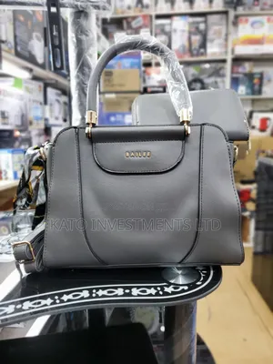 Grey Bailee Top-Handle Handbag Set