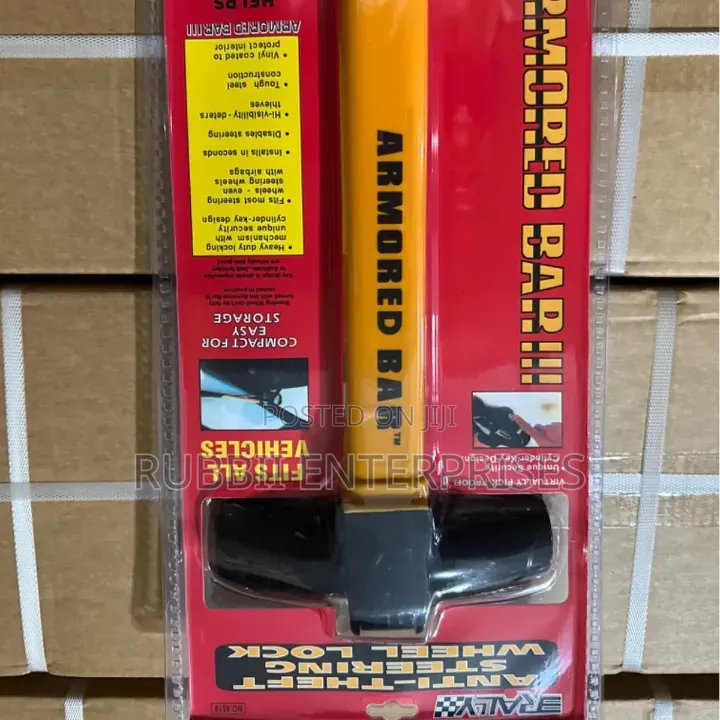Armored Bar Anti-Theft Steering Wheel Lock