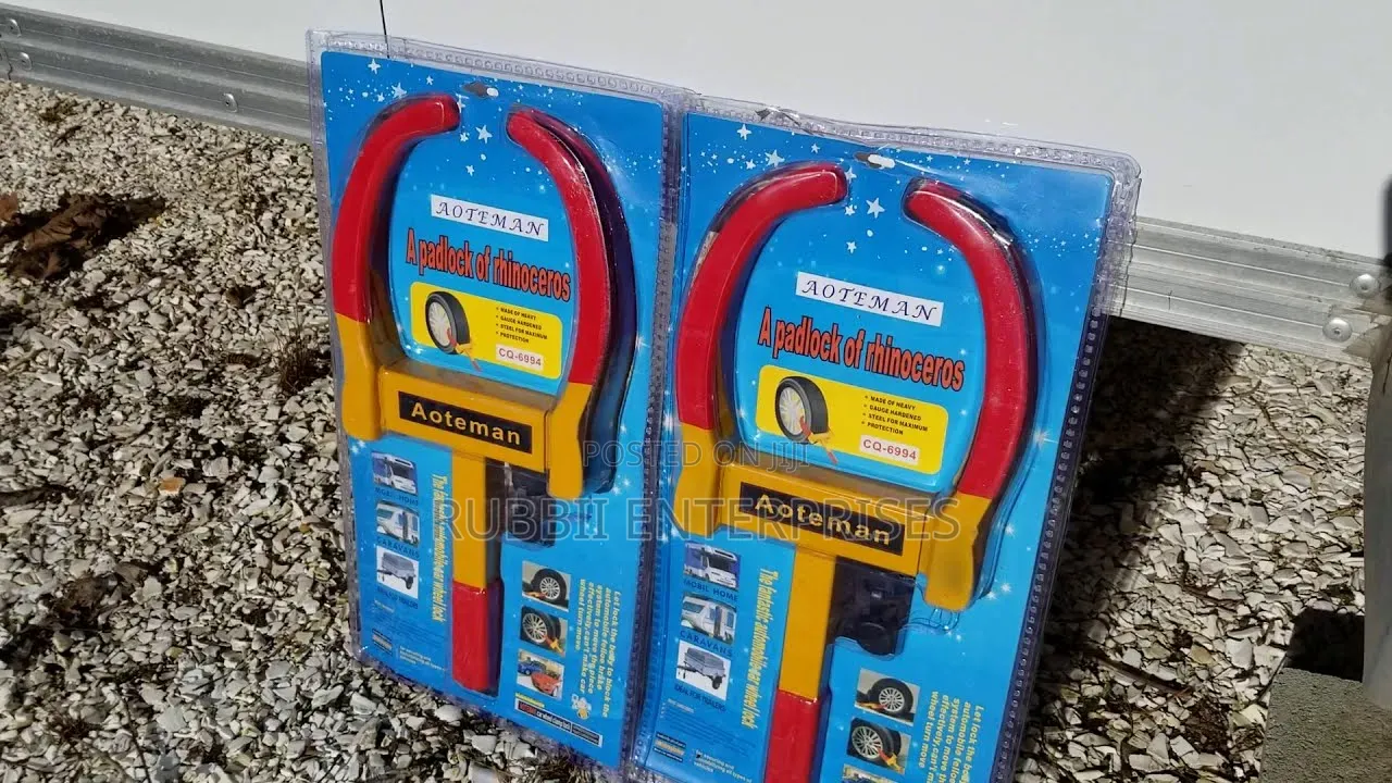 Aoteman "Padlock of Rhinoceros" Car Wheel Anti-Theft Clamp Lock