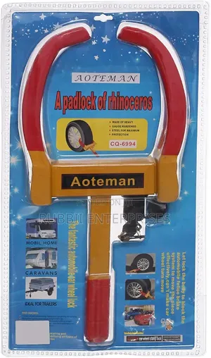 Aoteman "Padlock of Rhinoceros" Car Wheel Anti-Theft Clamp Lock