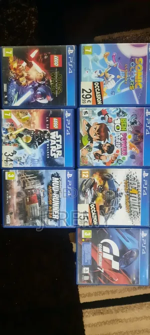 Ps4 Games (Grand Turismo 7, Star Wars