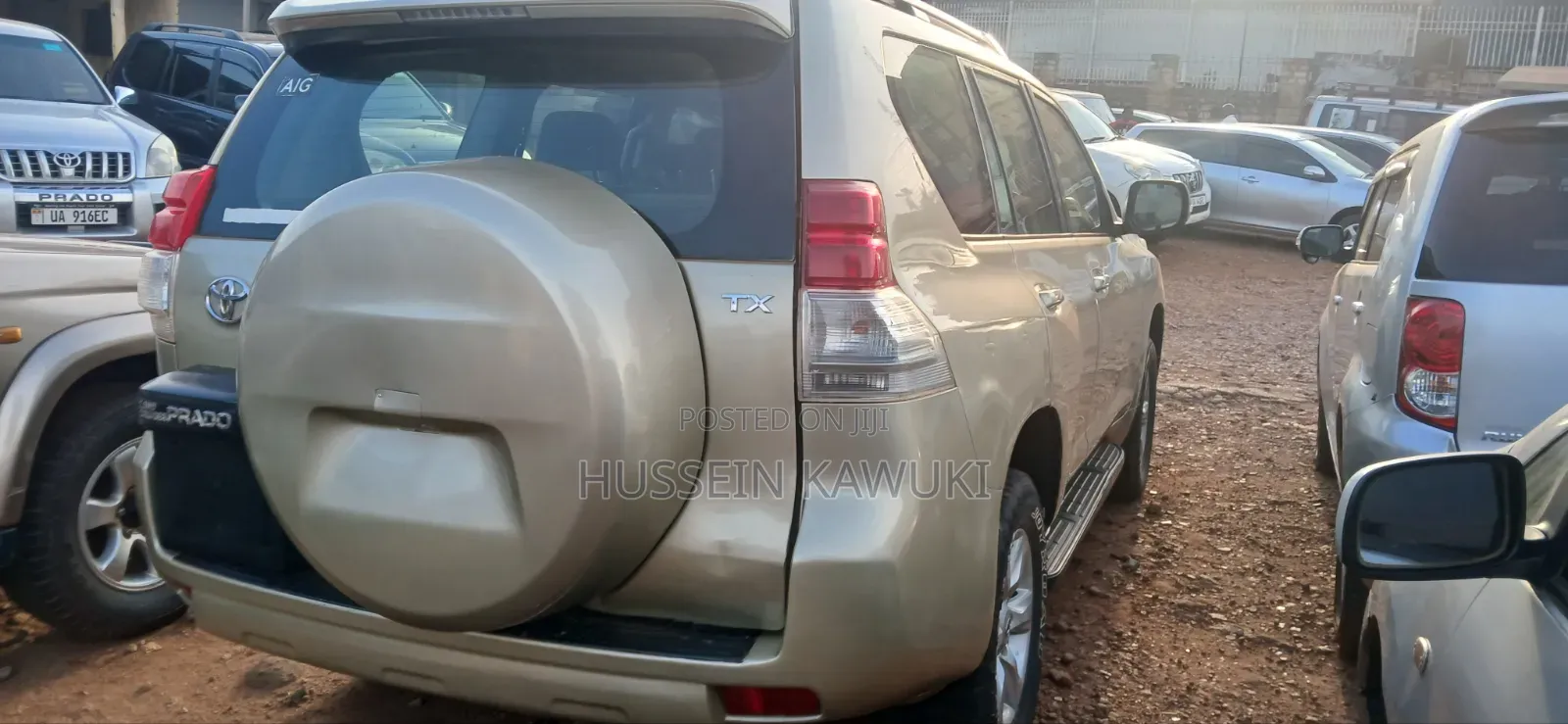 Toyota Land Cruiser Prado 2011 Gold