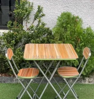 3 in 1 Foldable Chair and Table Set
