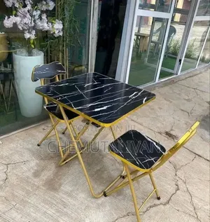 3 in 1 Foldable Chair and Table Set