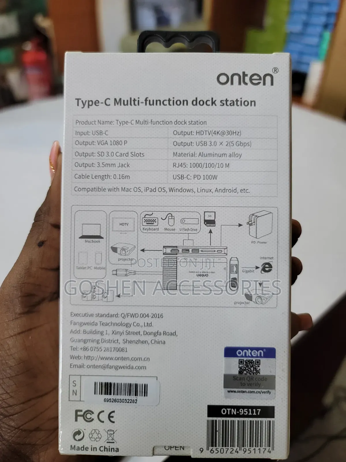 Onten Type C 8 in 1