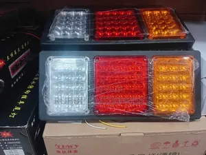 Rectangular Triple-Module LED Tail Light Assembly