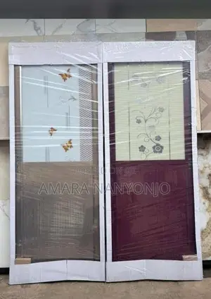 Aluminum Bathroom Door.