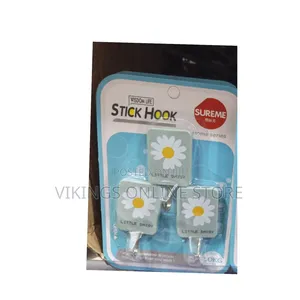 Wisdom Life Little Daisy Self-Adhesive Wall Hooks
