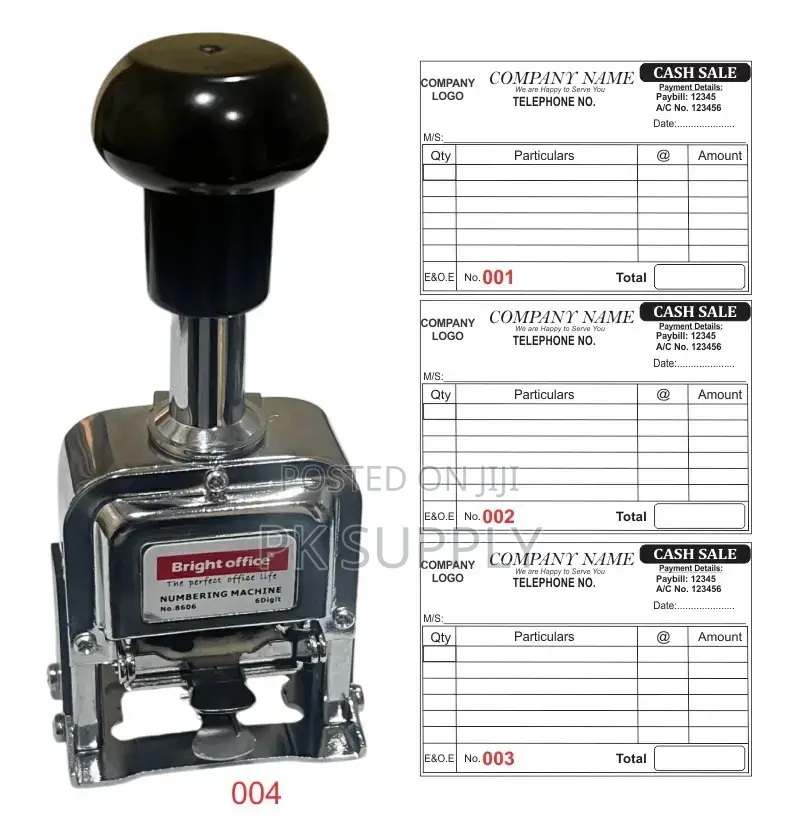 Numbering Machines