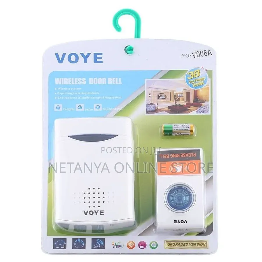 Original Wireless Door Bell With Different Sound Options