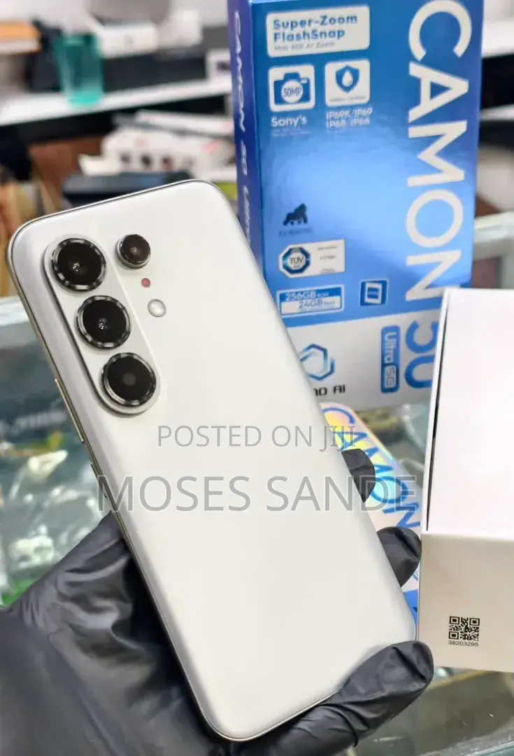 New Tecno Camon 50 Ultra 256 GB Silver