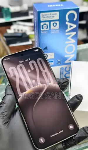 New Tecno Camon 50 Ultra 256 GB Silver