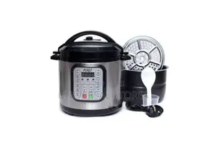 Pixel 7L Electric Pressure Cooker PlX 2011A With Steamer - Silver
