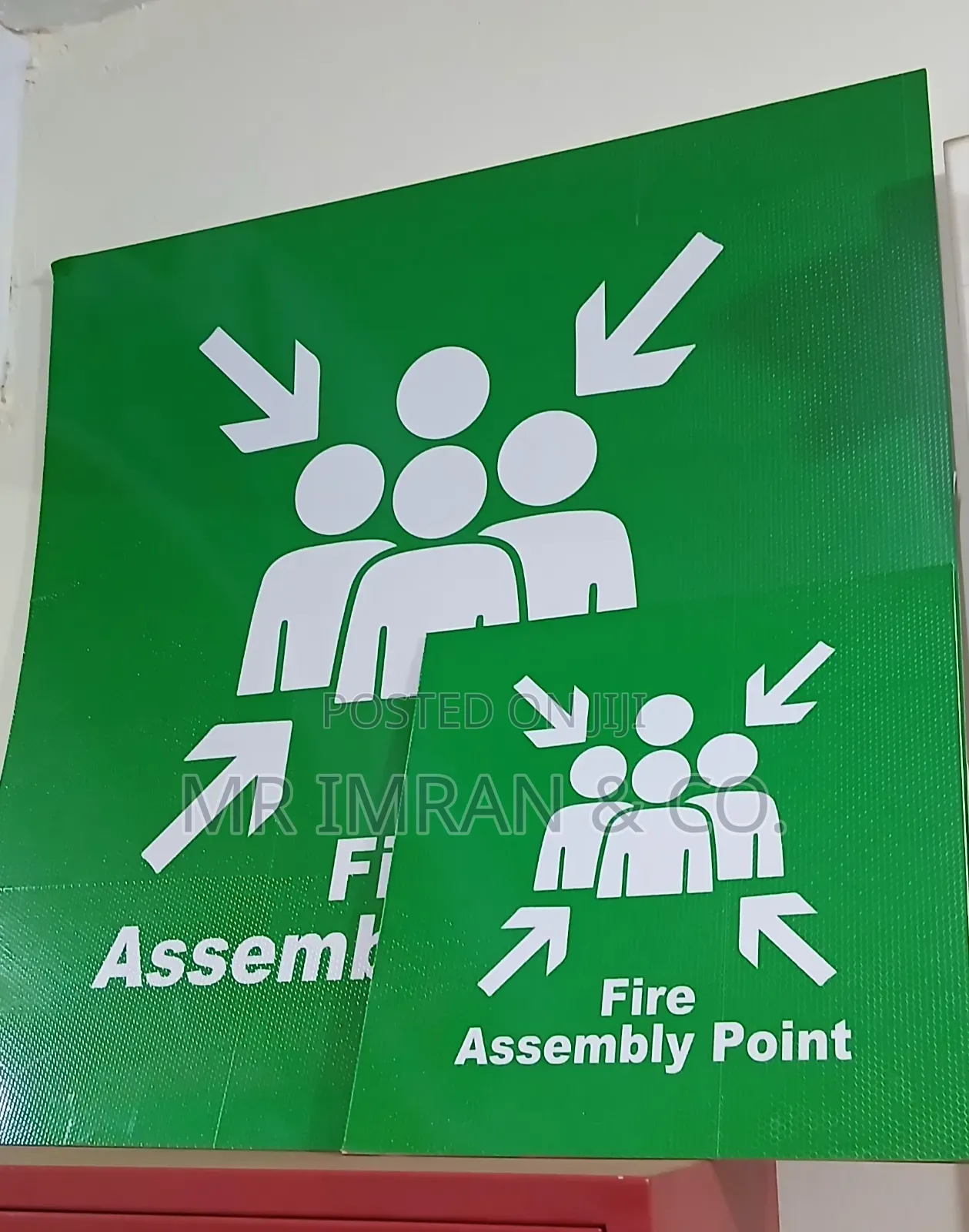 Large Fire Assembly Point Sign