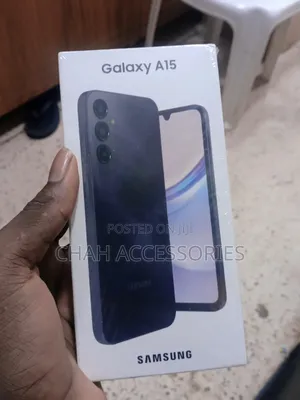 New Samsung Galaxy A15 128 GB Black