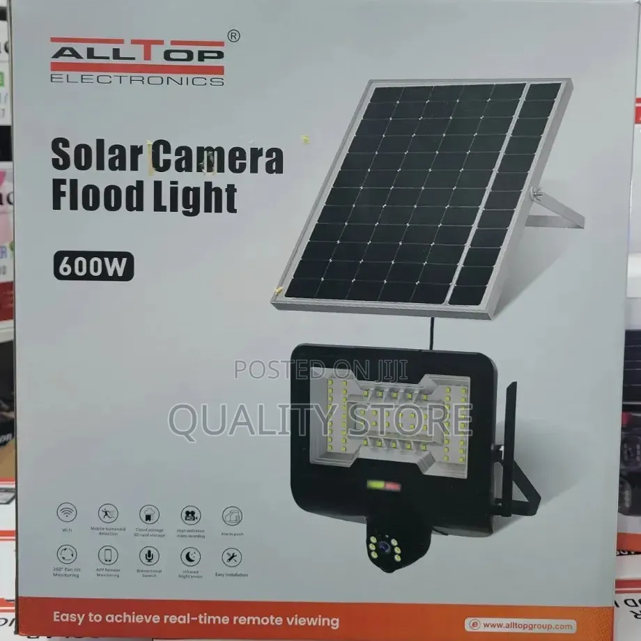 Solar Camera Flood Light 600w