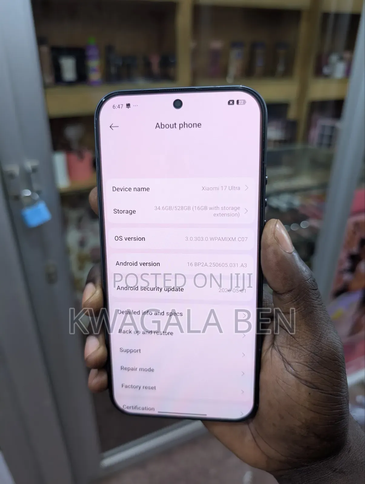 Xiaomi 17 Ultra 512 GB Black
