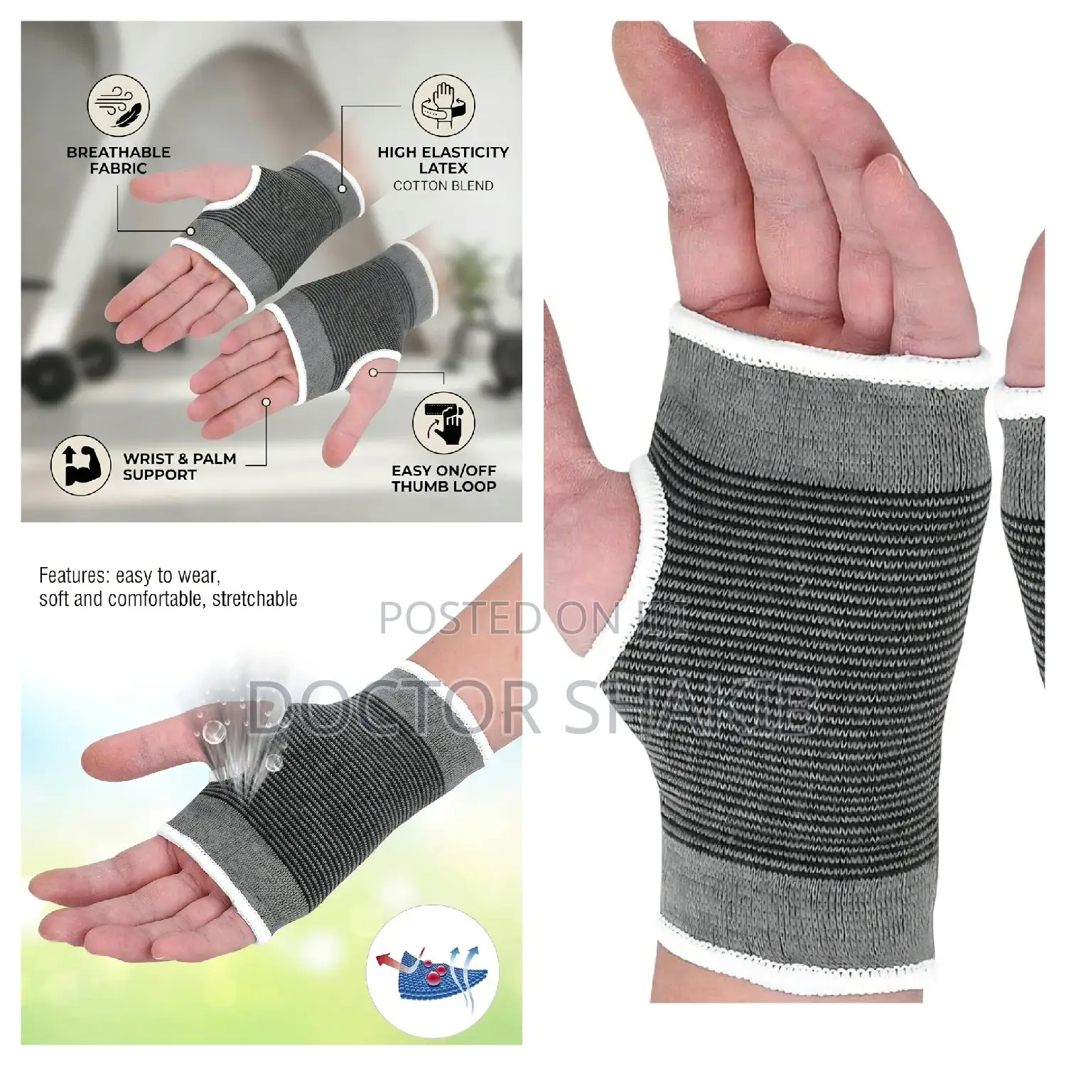 Elastic Hand and Wrist Brace