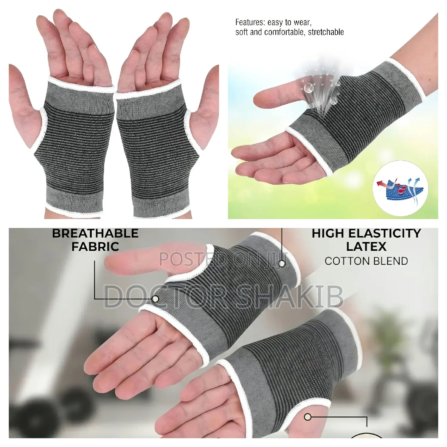 Elastic Hand and Wrist Brace