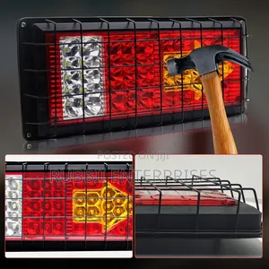 Rectangular LED Trailer Tail Lights With Arrow Indicator 1 PC