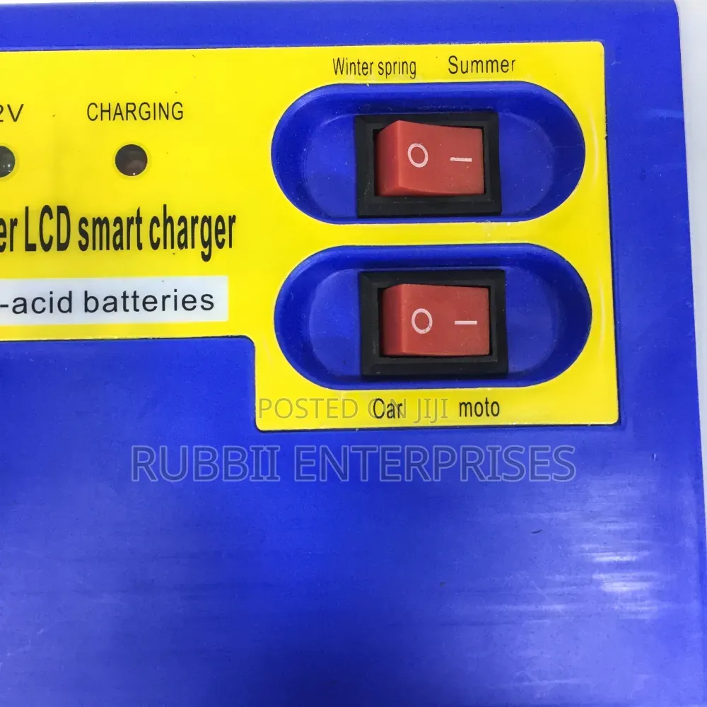 100A Microcomputer LCD Smart Car Battery Charger ( 12V 24V)