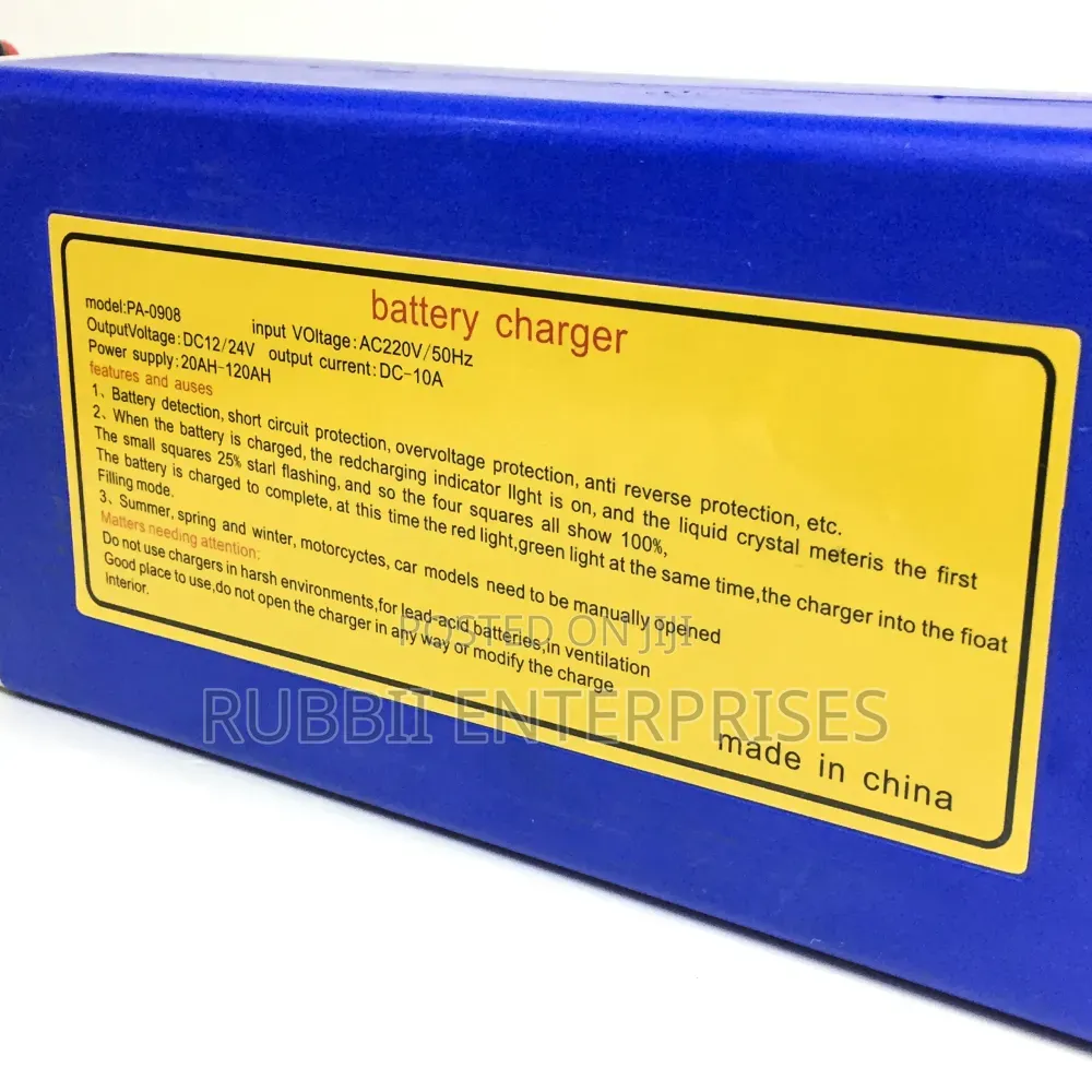 100A Microcomputer LCD Smart Car Battery Charger ( 12V 24V)
