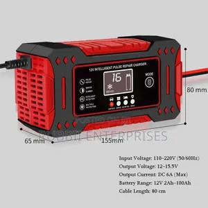 12V Intelligent Pulse Repair Battery Charger