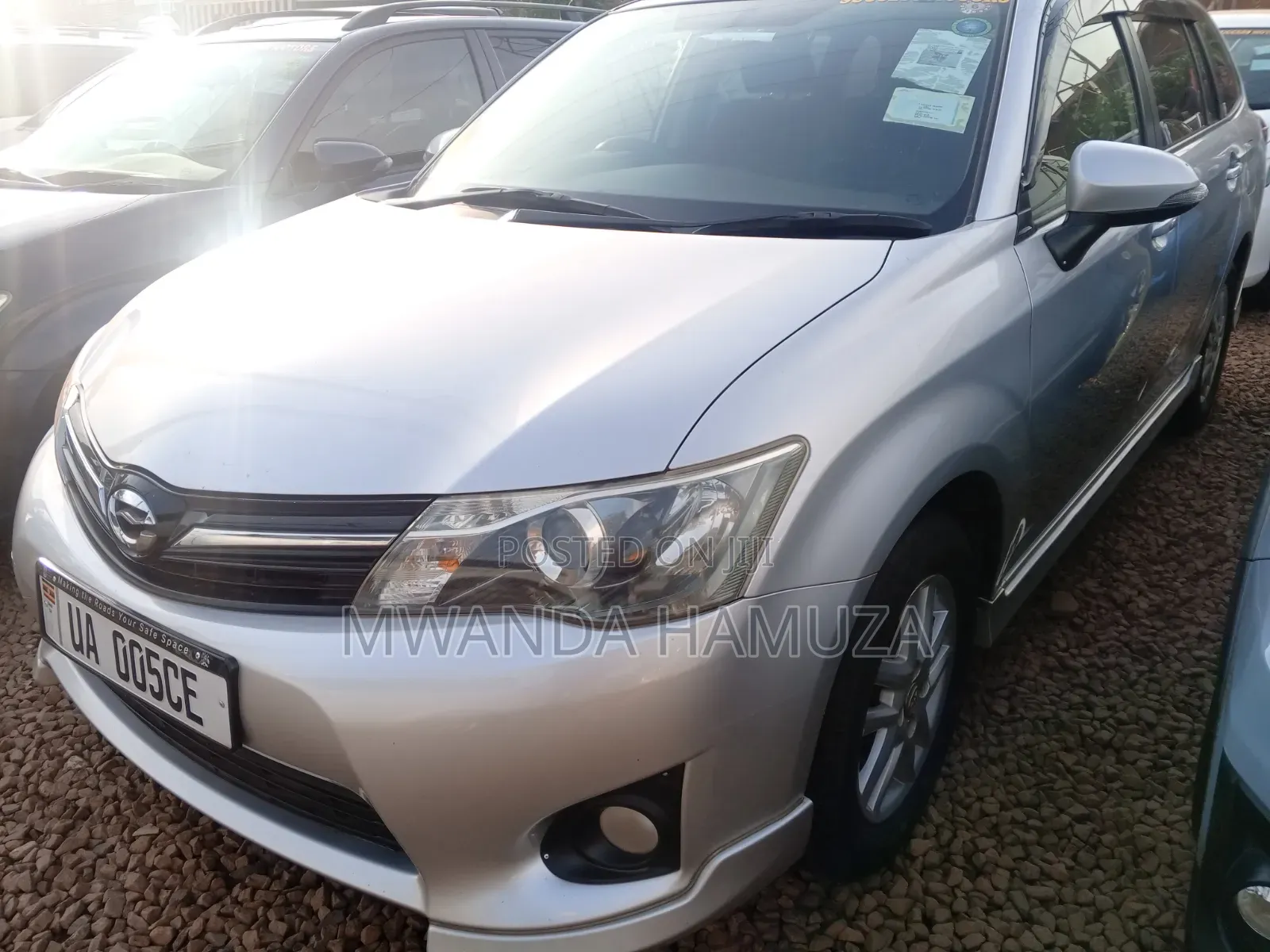 Toyota Corolla Fielder 2012 Silver