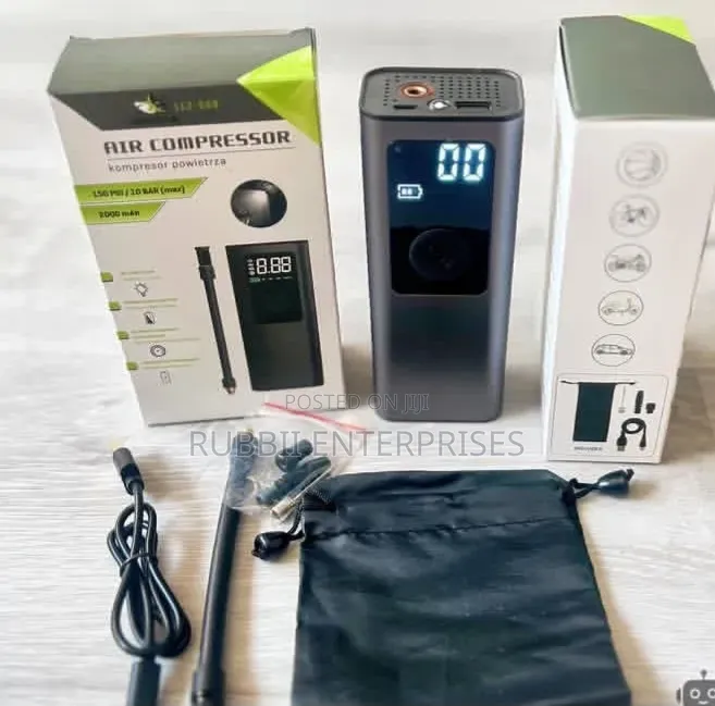 LLZ-668 Portable Cordless Air Compressor and Tyre Inflator