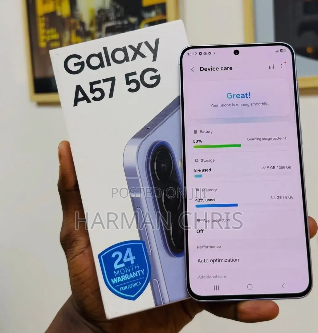 New Samsung Galaxy A57 256 GB Gray