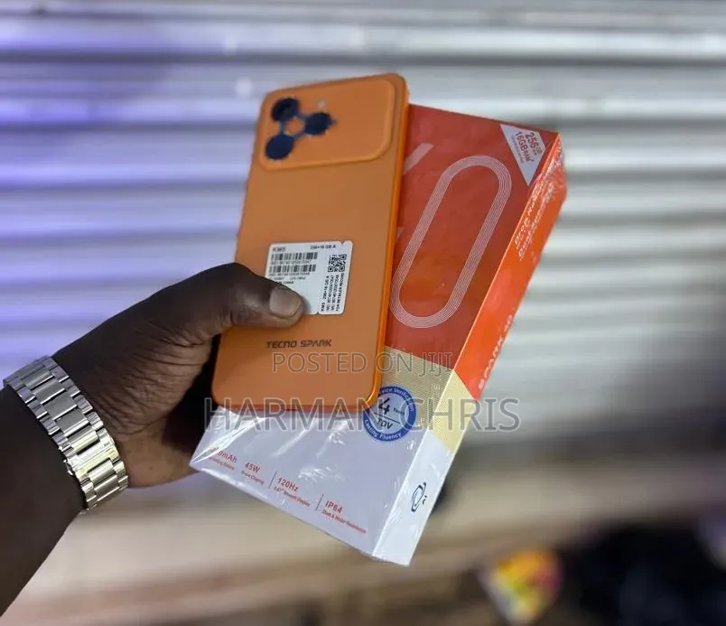 New Tecno Spark 40 256 GB Orange