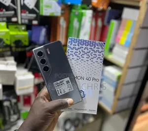 New Tecno Camon 40 Pro 4G 256 GB Black