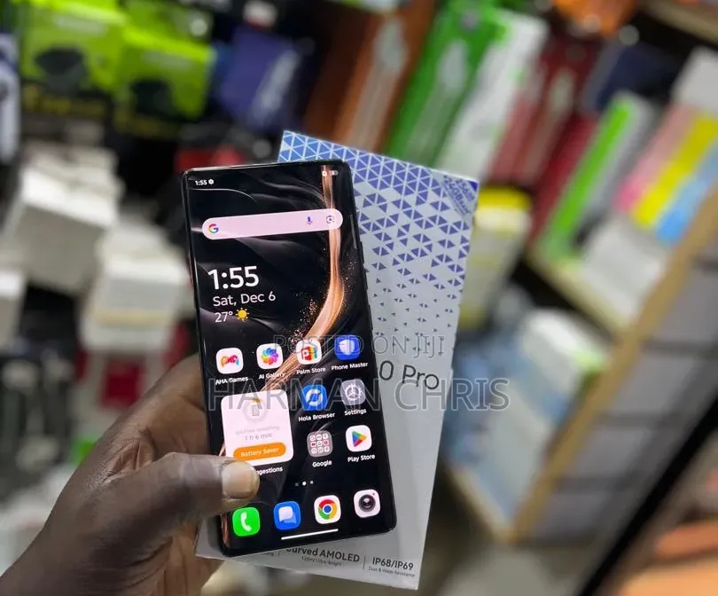 New Tecno Camon 40 Pro 4G 256 GB Black