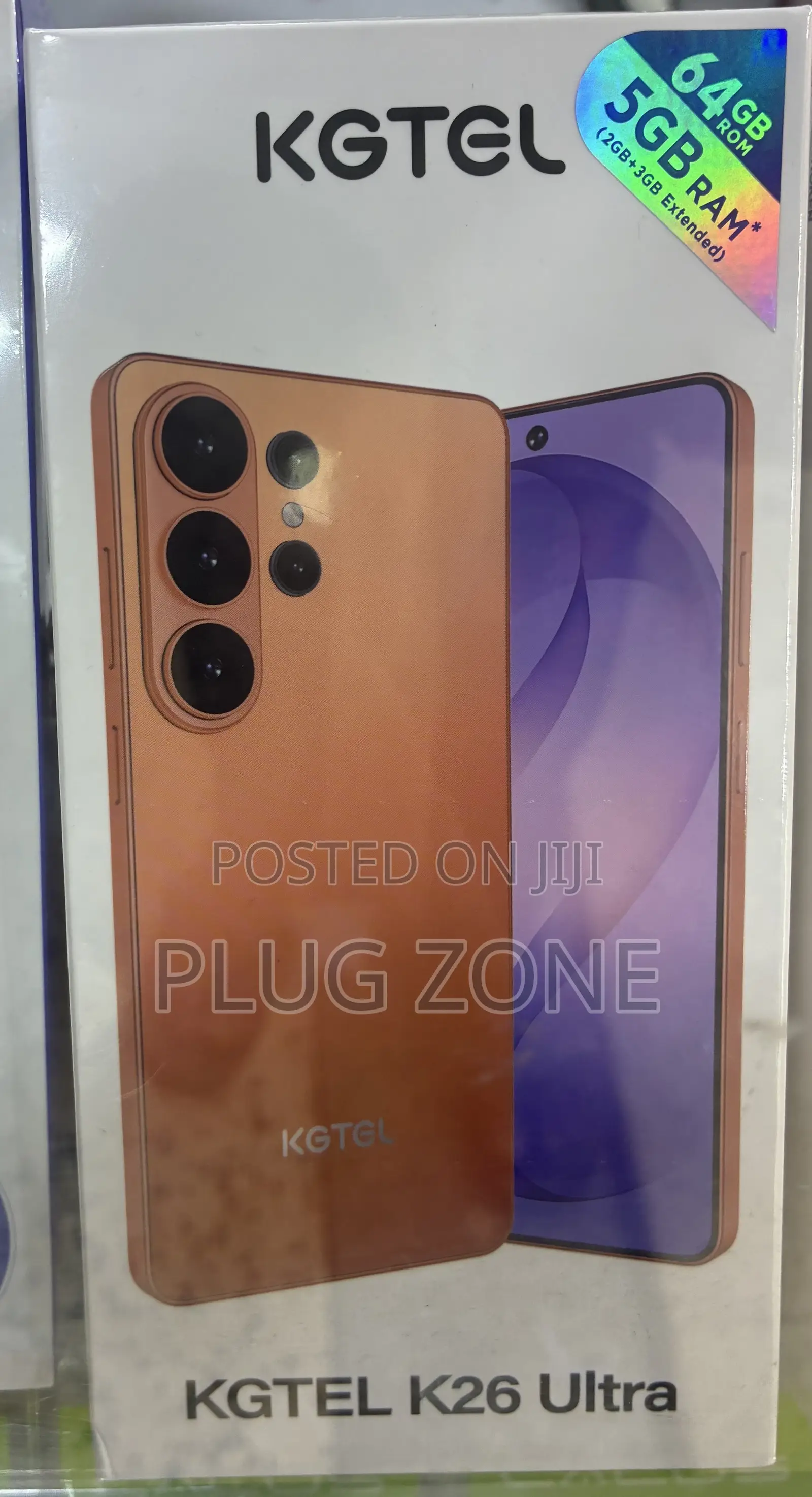 New Mobile Phone 64 GB Orange