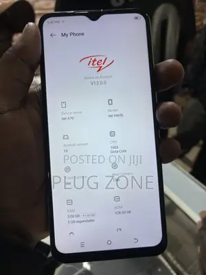 Itel A70 128 GB Green