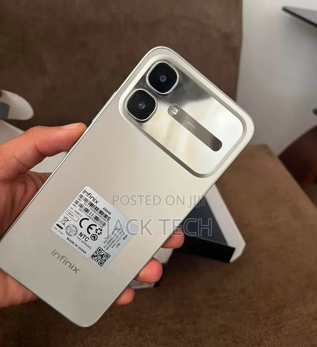 New Infinix Smart 20 128 GB Silver