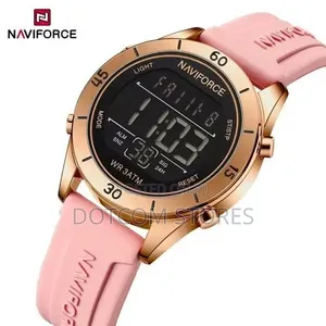 Naviforce Ladies/Girls School Watch With Alarm, Calendar and Light