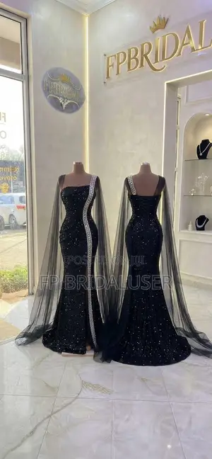 Mermaid Party Dresses for Hire Black