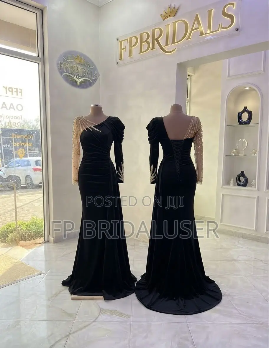 Mermaid Party Dresses for Hire Black