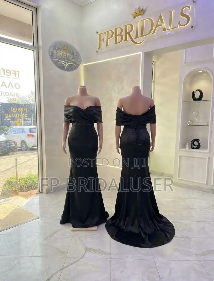 Mermaid Party Dresses for Hire Black