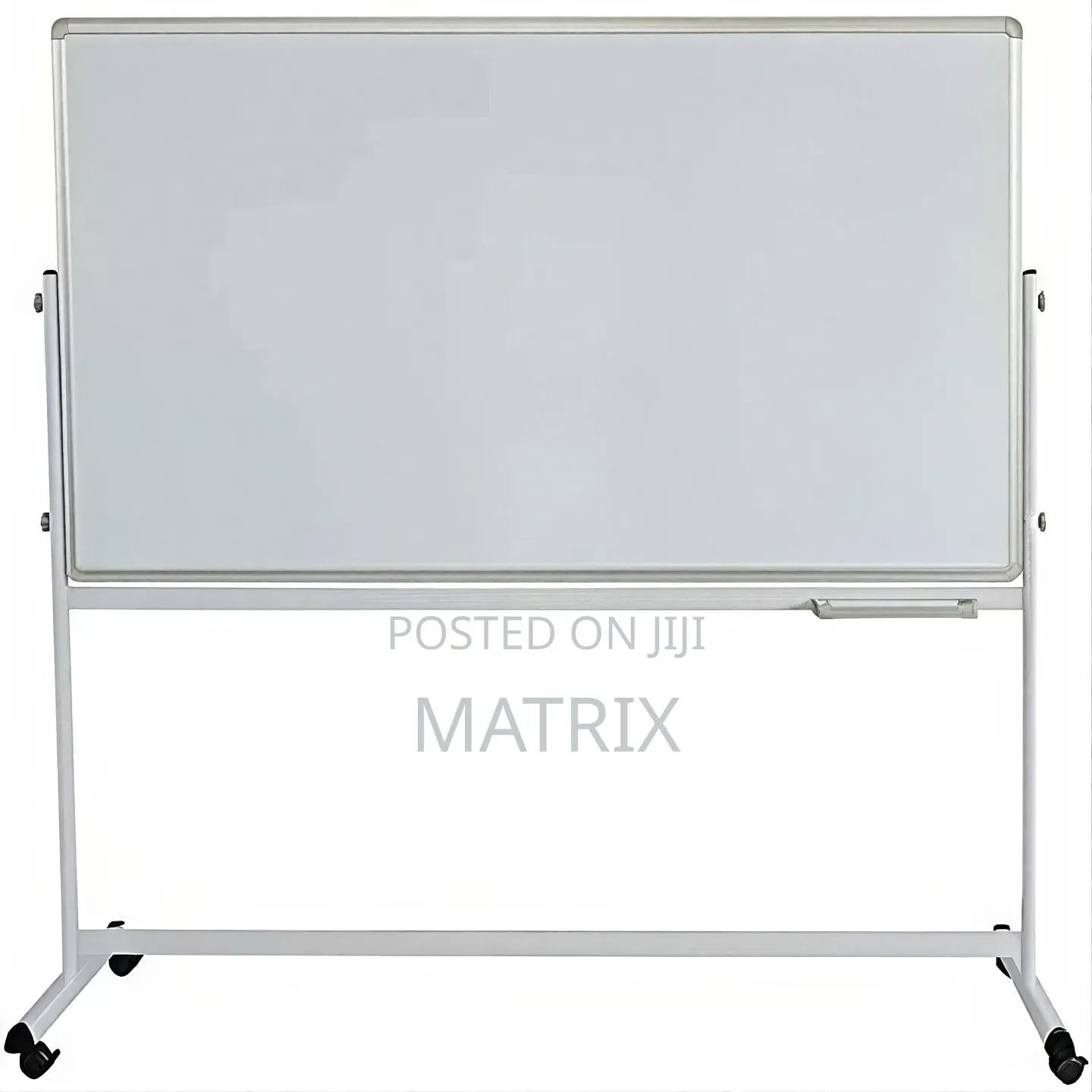 120 by 90 Dry Wipe Magnetic Whiteboard With a Stand