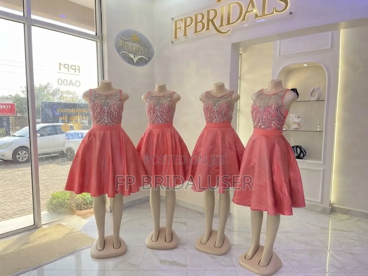 Maids Pink Changing Dresses for Hire