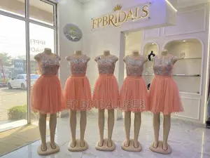 Maids Pink Changing Dresses for Hire