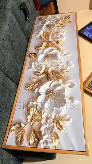 150cm by 50cm Modern Art Framed Canvas