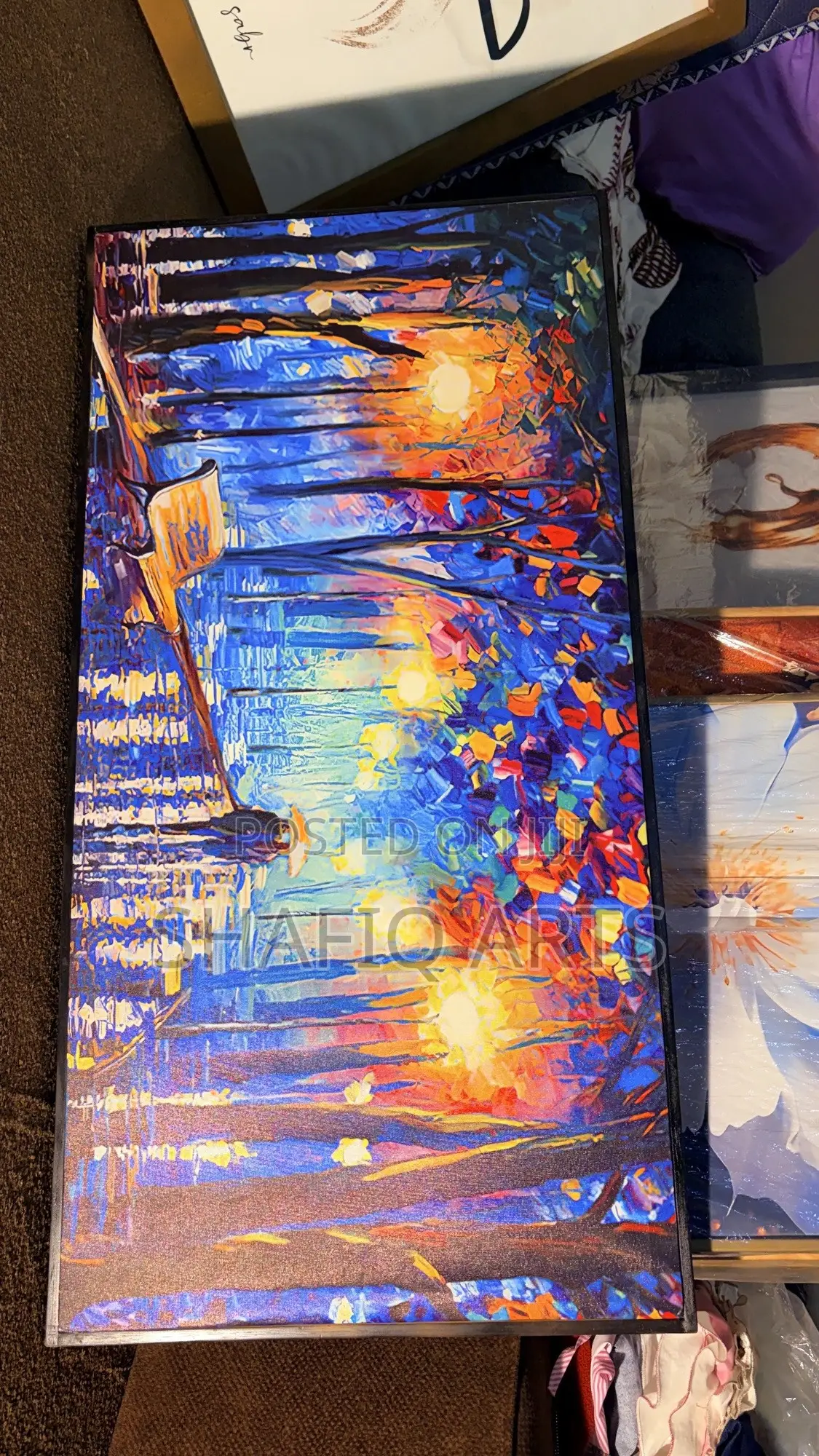 Original Art Framed Canvas