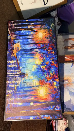 Original Art Framed Canvas