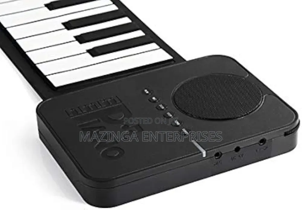 37keys Portable Electronic Roll Up Silicone Piano Keyboard