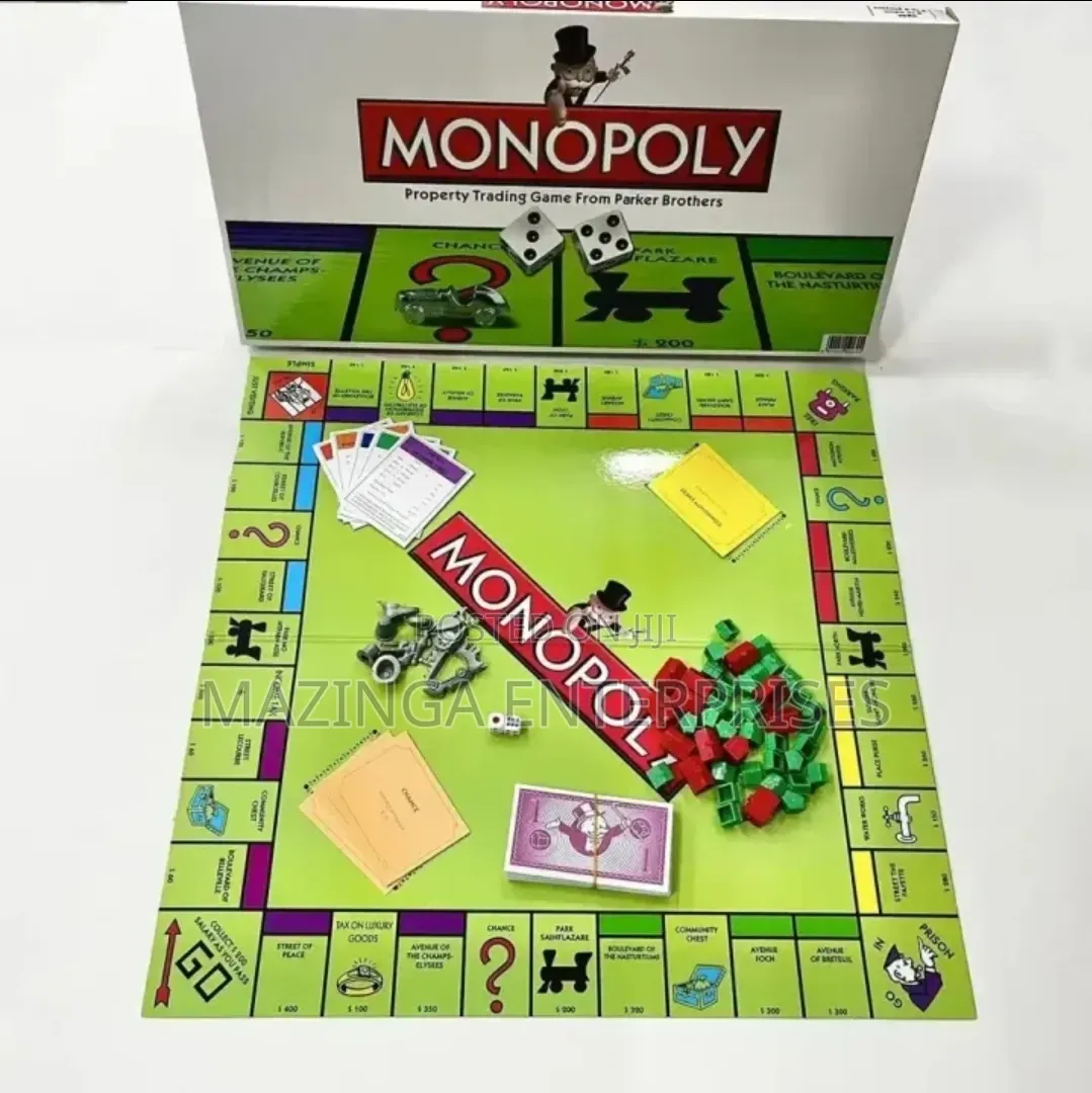 Classic Monopoly Board Game by Parker Brothers