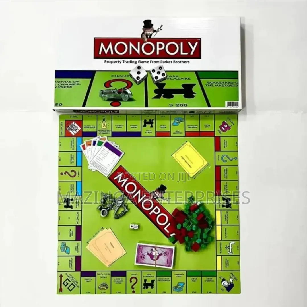 Classic Monopoly Board Game by Parker Brothers