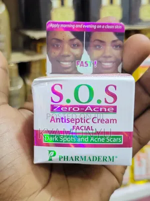 S.O.S Zero Acne Antiseptic Facial Cream.